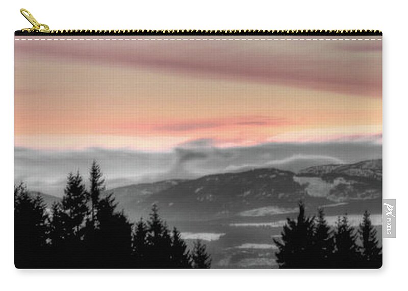 Home Carry-all Pouch featuring the photograph Home is just over there by Kathy Paynter