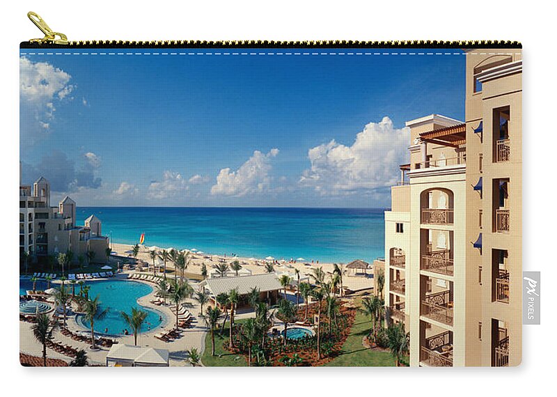 Photography Zip Pouch featuring the photograph Hotel At The Coast, The Ritz-carlton by Panoramic Images