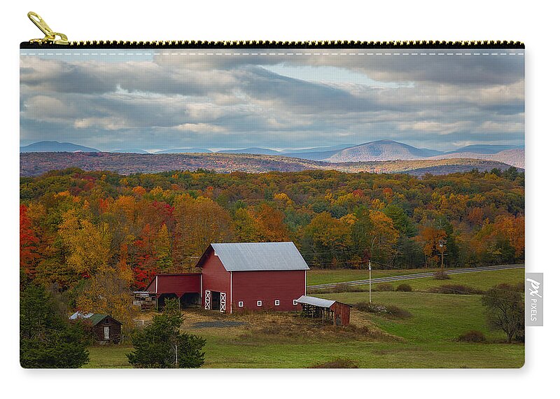 Autumn Carry-all Pouch featuring the photograph Hudson Valley NY Fall Colors by Susan Candelario
