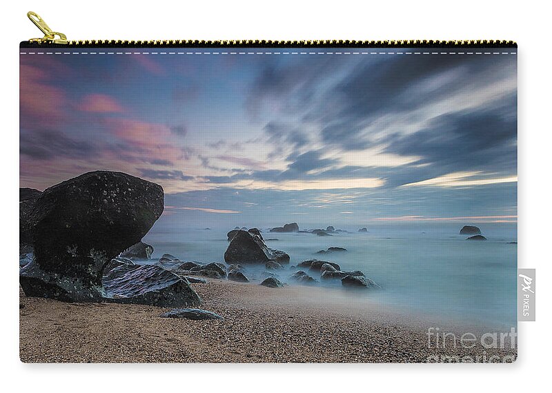 Dawn Zip Pouch featuring the photograph Hues of dawn by Howard Ferrier