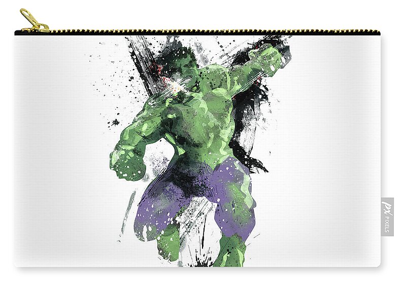 Hulk Abstract Carry All Pouch For Sale By Unique Drawing