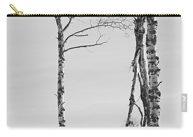 Hwy62 Zip Pouch featuring the photograph Hwy 62 by Dr Janine Williams