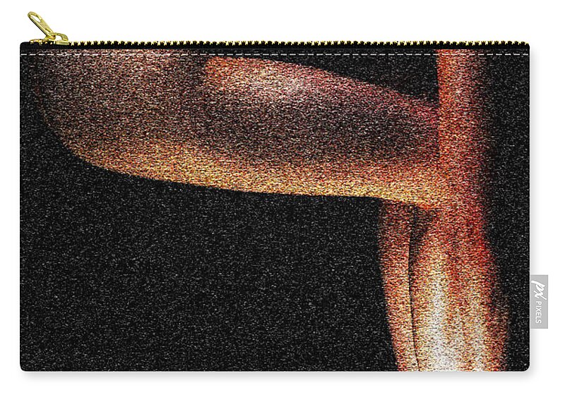 Artistic Photographs Zip Pouch featuring the photograph Hyperspace by Robert WK Clark