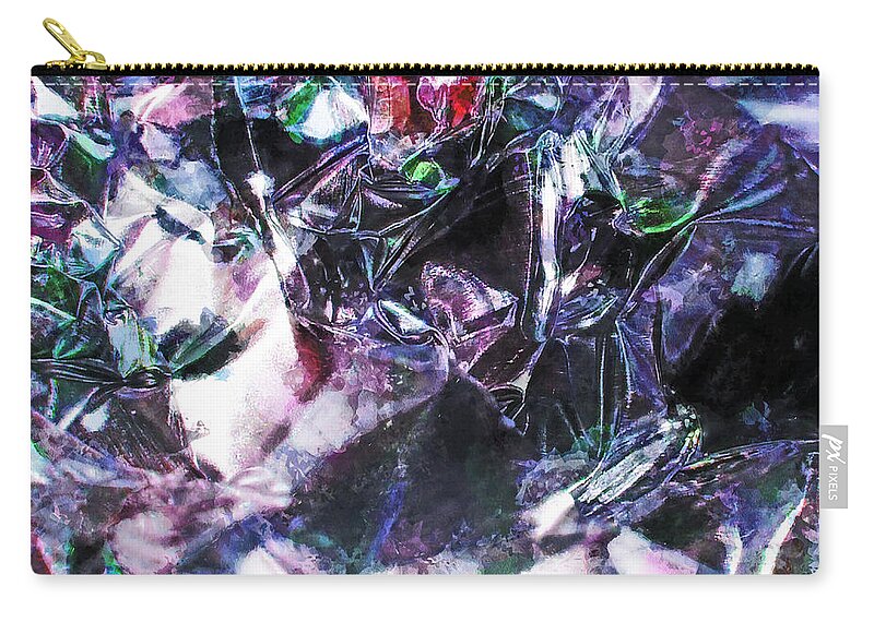 I Can't Get No Sleep Zip Pouch featuring the digital art I can't get no sleep by Steve Taylor