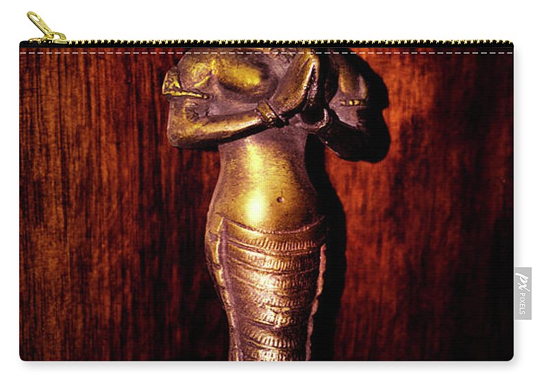 Door Zip Pouch featuring the photograph I Dream Of Genie by Al Bourassa