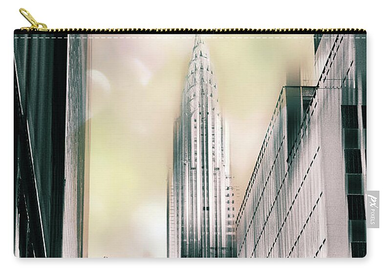 New York Zip Pouch featuring the photograph I Love New York by Jessica Jenney