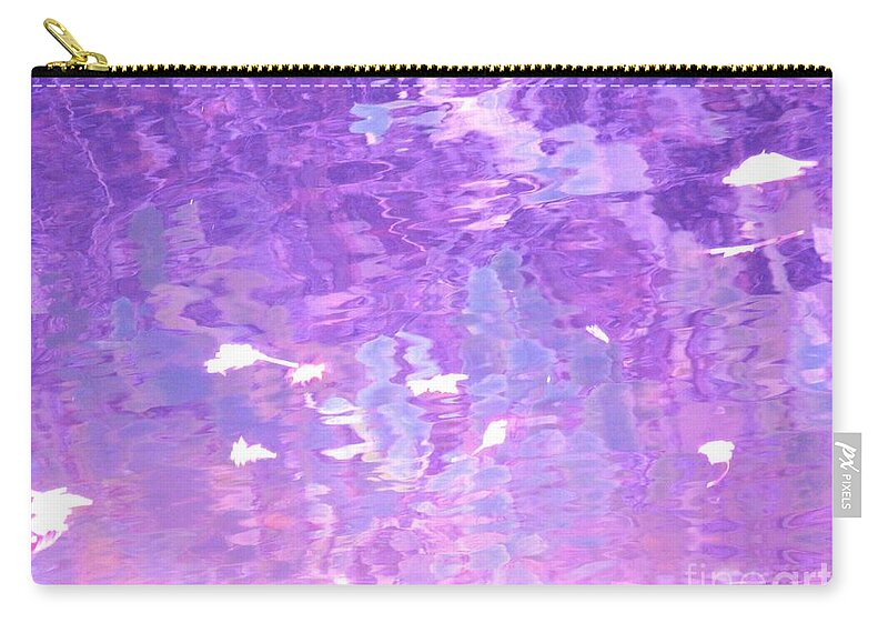 Abstract Zip Pouch featuring the photograph Illusions by Sybil Staples
