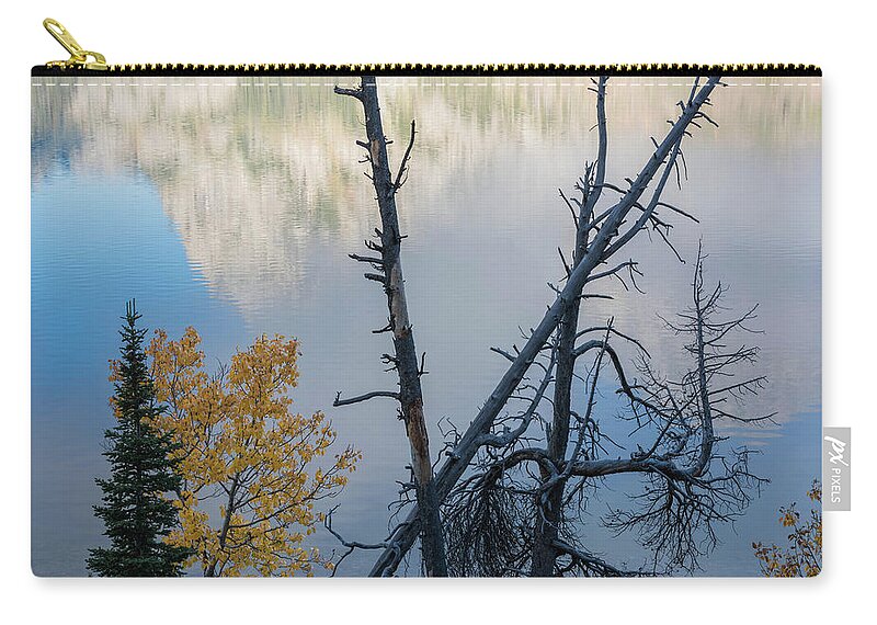 Scenery Zip Pouch featuring the photograph Imagine by Jody Partin