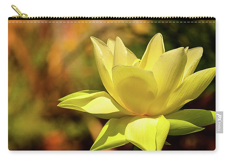 Flower Zip Pouch featuring the photograph In Bloom by Charles McCleanon