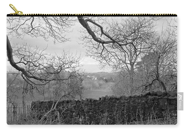 Bare Tree Carry-all Pouch featuring the photograph In December. by Elena Perelman
