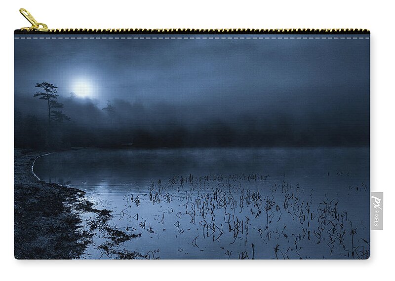 Night Zip Pouch featuring the photograph In Nightmares by Rob Davies