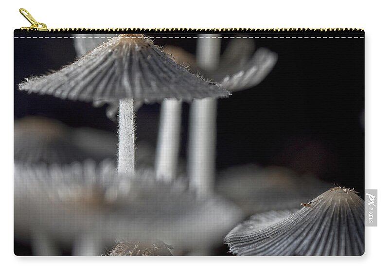 Mushroom Carry-all Pouch featuring the photograph In the Forest by Robert Och
