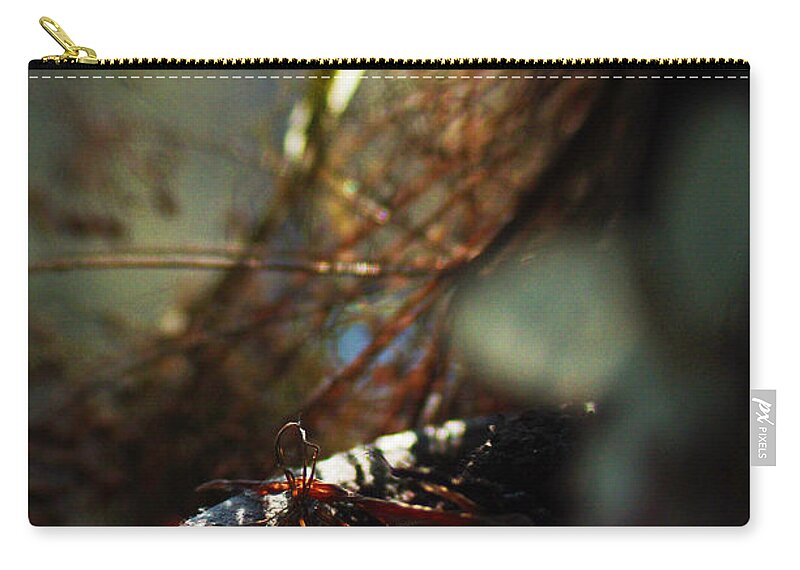 Flowers Zip Pouch featuring the photograph In The Garden... by Arthur Miller
