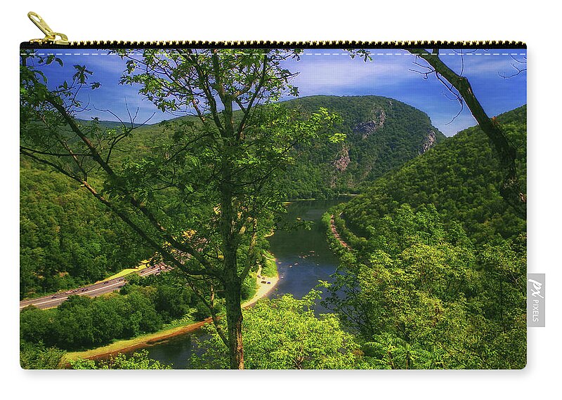 Indian Summer Zip Pouch featuring the photograph Indian Summer by Raymond Salani III