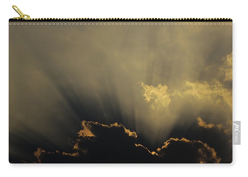 Clouds Zip Pouch featuring the photograph Infinite Opportunities by Kiran Joshi