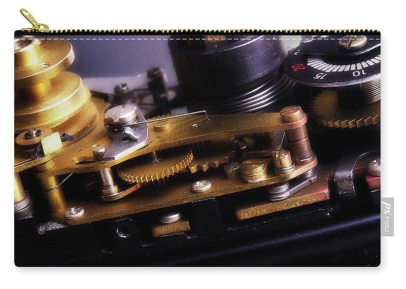 Camera Carry-all Pouch featuring the photograph Inner Workings by Mike Eingle