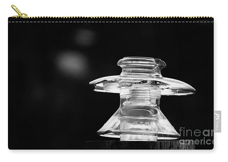 Insulator Zip Pouch featuring the photograph Insulator by Merle Grenz