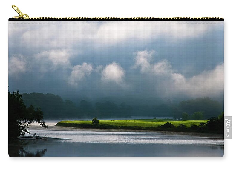 Connecticut River Carry-all Pouch featuring the photograph Interlude by Jeff Cooper