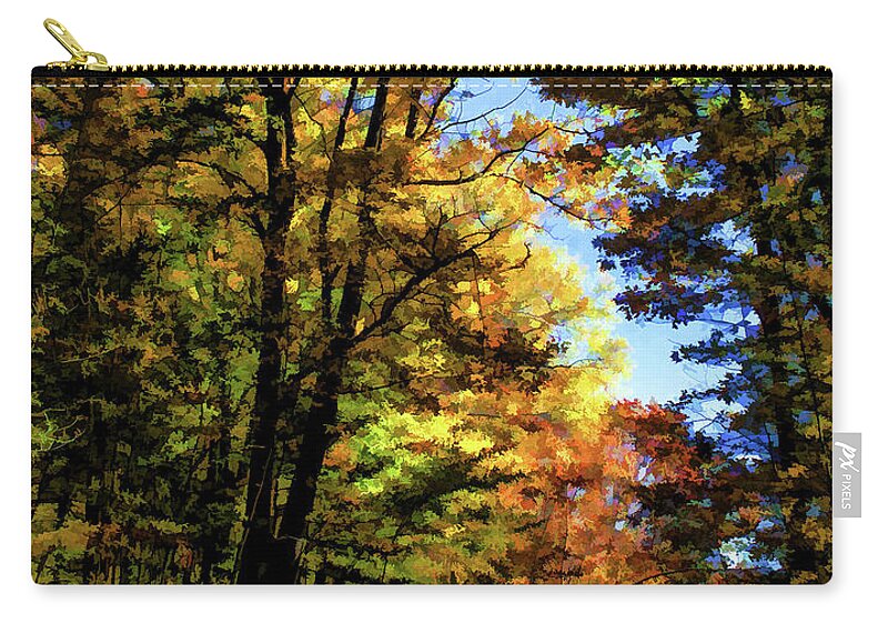 2006 Carry-all Pouch featuring the photograph Into the Woods by Monroe Payne