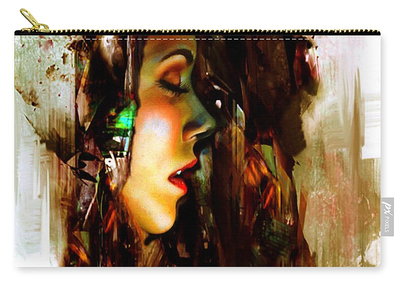 It Is Just A Dream Carry-all Pouch featuring the digital art It Is Just a Dream by Rafael Salazar