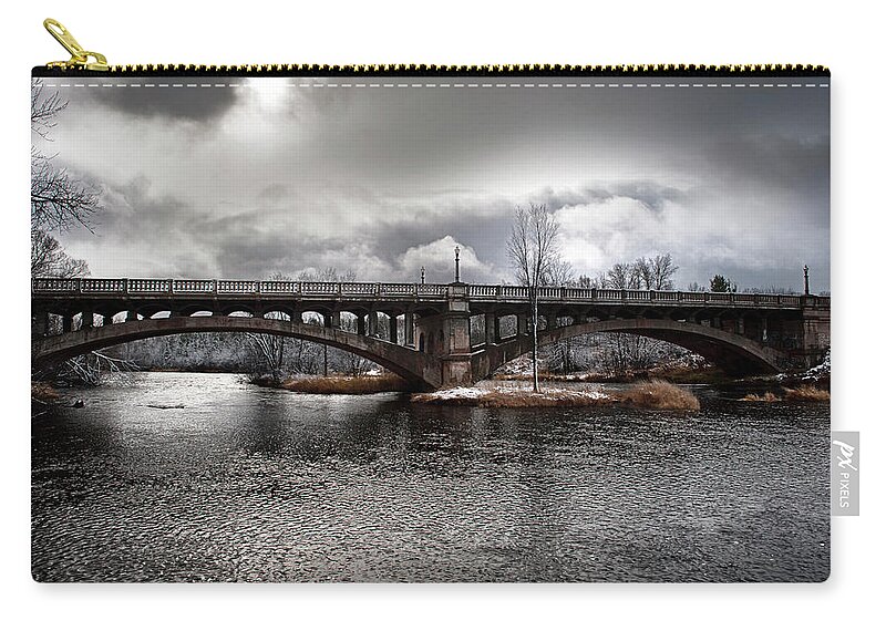  Zip Pouch featuring the photograph It's a wonderful life... by Dan Hefle