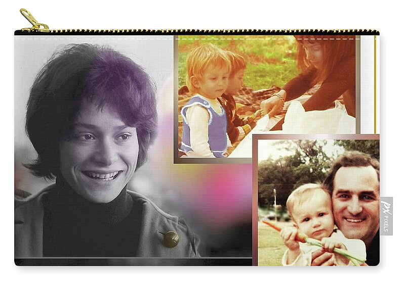 Picnic Zip Pouch featuring the photograph It's Summer Picnic Time . . . by Hartmut Jager