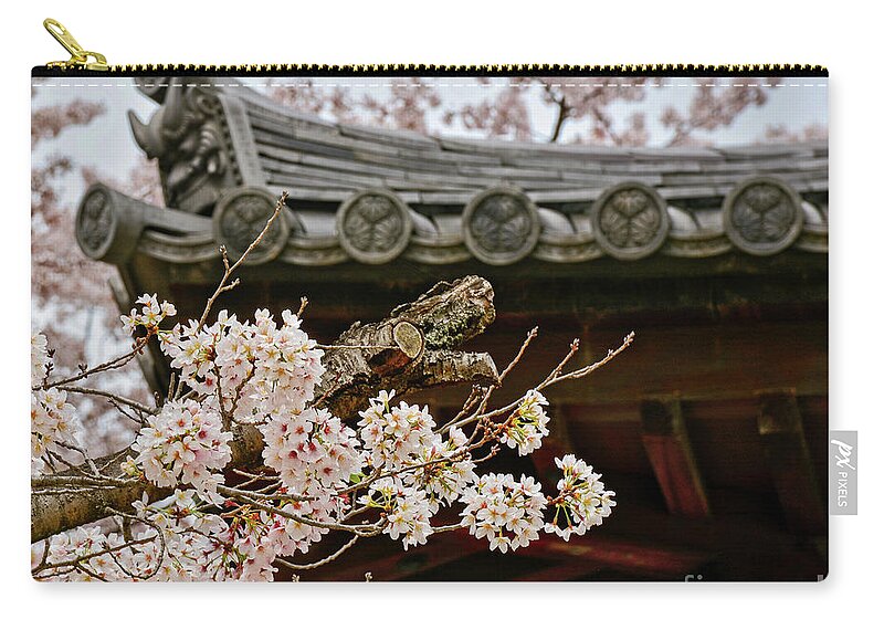 Japan Zip Pouch featuring the photograph Japan In The Spring by Constance Woods