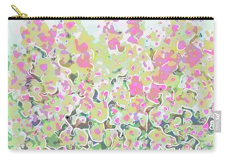 Jazzercise Zip Pouch featuring the painting Jazzercise by Don Wright