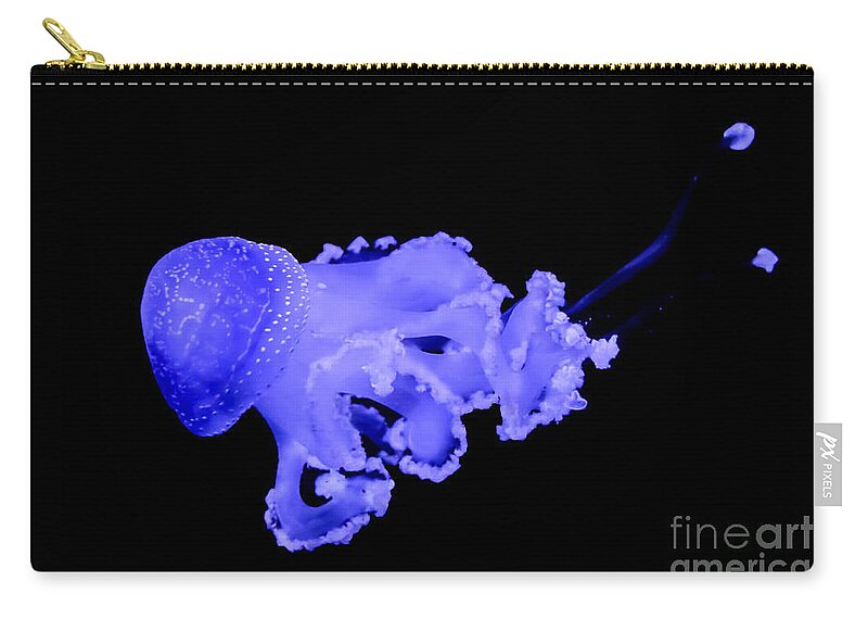 Jellyfish Carry-all Pouch featuring the photograph Jellyfish by Amanda Mohler