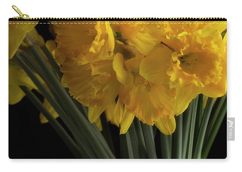 Flowers Carry-all Pouch featuring the photograph Jonquils by Mike Eingle