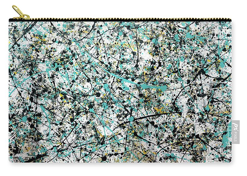 Abstract Carry-all Pouch featuring the painting Jupiter Jam by Diane Thornton