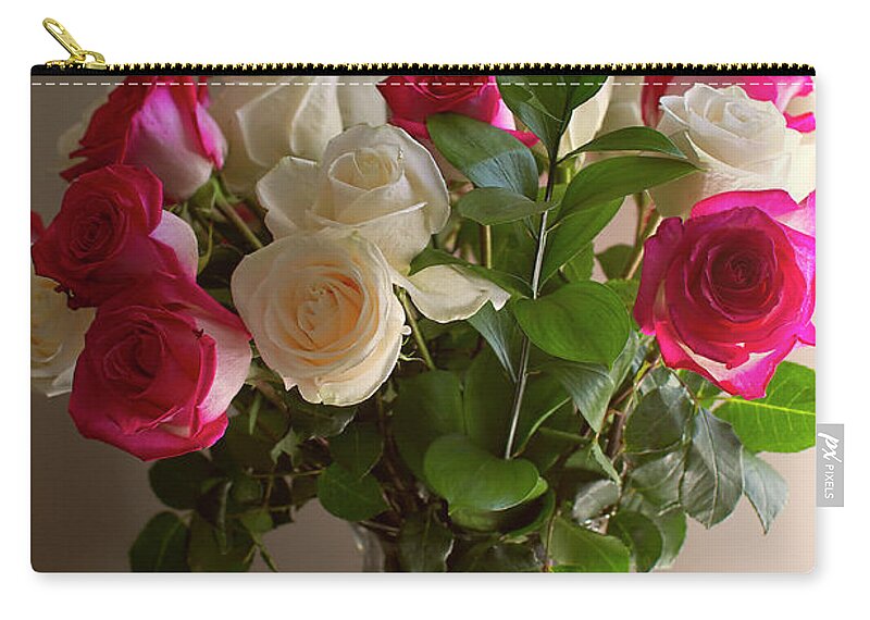 Just Because Zip Pouch featuring the photograph Just because... by Sharon Talson