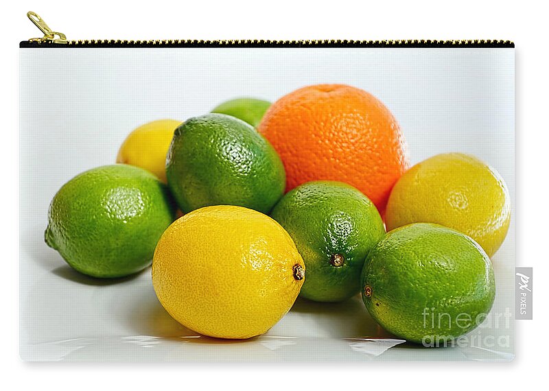 Photography Zip Pouch featuring the photograph Just Citrus by Kaye Menner by Kaye Menner