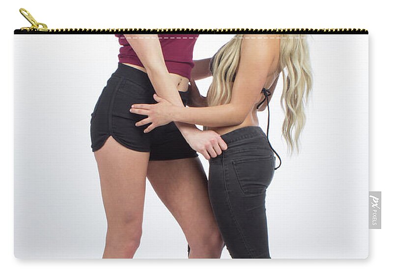 Alt Carry-all Pouch featuring the photograph Just cute by La Bella Vita Boudoir