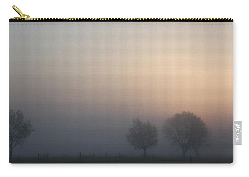 Kansas Zip Pouch featuring the photograph Kansas Morning by DArcy Evans