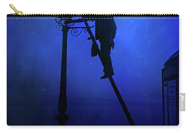 Night Zip Pouch featuring the photograph Keep the light within you Burning by John Rivera
