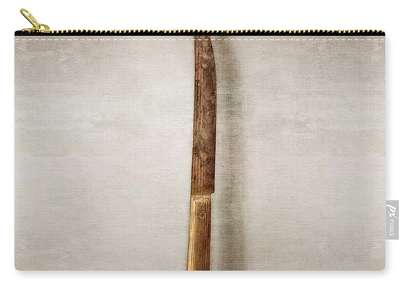 Blade Zip Pouch featuring the photograph Kitchen Knife by YoPedro
