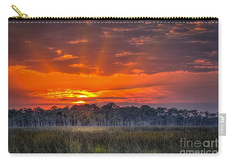Pine Island Zip Pouch featuring the photograph Labor Of Love by Marvin Spates