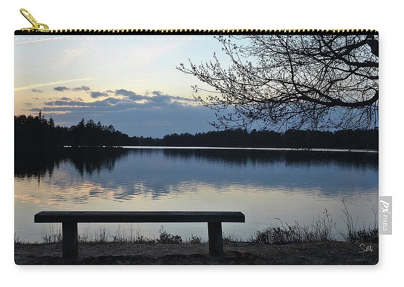 Landscape Zip Pouch featuring the photograph Lake Horicon 9 by Sami Martin