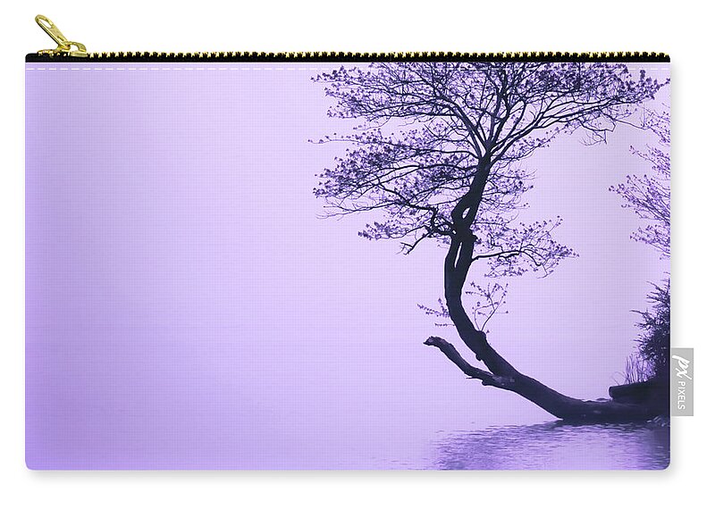 Tree Carry-all Pouch featuring the photograph Lake Nymph by Jeff Cooper