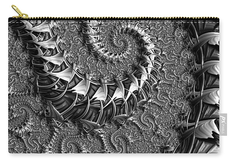 Art Zip Pouch featuring the digital art Lancaster by Jeff Iverson