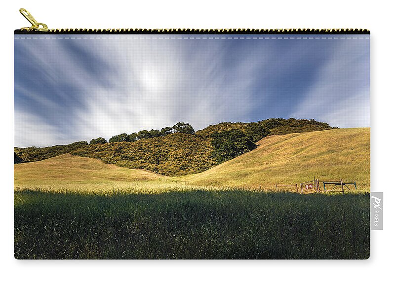 Las Trampas Zip Pouch featuring the photograph Las Trampas by Don Hoekwater Photography