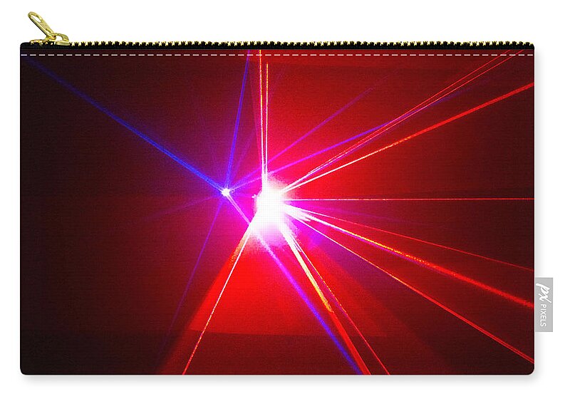 #abstracts #acrylic #artgallery # #artist #artnews # #artwork # #callforart #callforentries #colour #creative # #paint #painting #paintings #photograph #photography #photoshoot #photoshop #photoshopped Zip Pouch featuring the digital art Laserworld Part 35 by The Lovelock experience