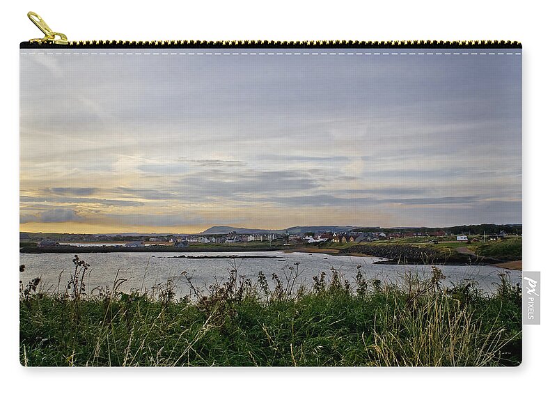 Evening Landscape Zip Pouch featuring the photograph Leading to the Twilight. by Elena Perelman
