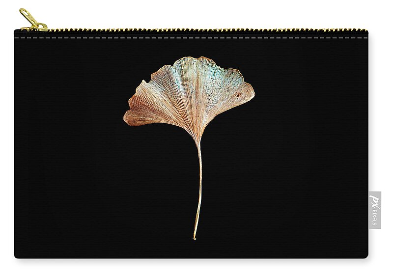 Leaves Zip Pouch featuring the photograph Leaf 17 by David J Bookbinder