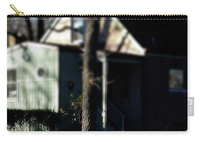 Leaves Zip Pouch featuring the photograph Leaves by Frank J Casella