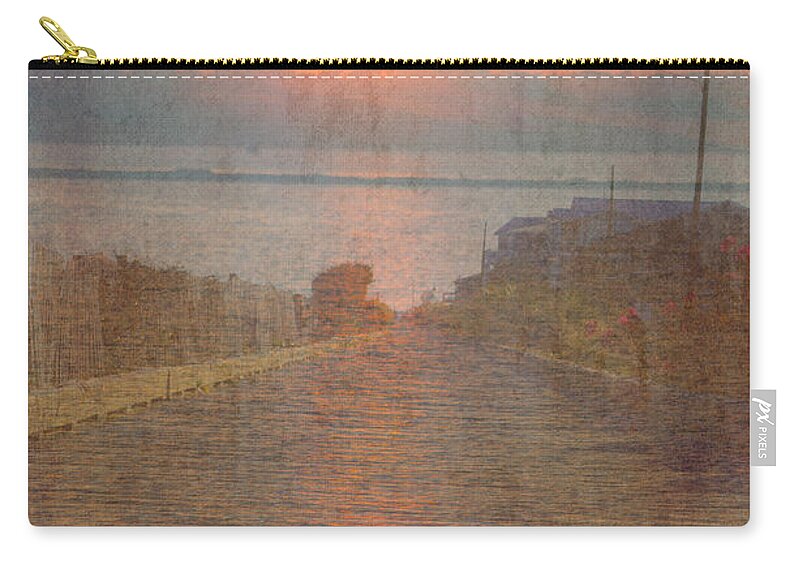 Boots Zip Pouch featuring the photograph Leaving by Mary Hahn Ward