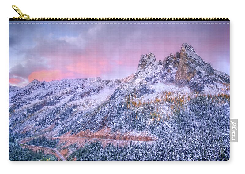 Washington Zip Pouch featuring the photograph Liberty Bell by Judi Kubes