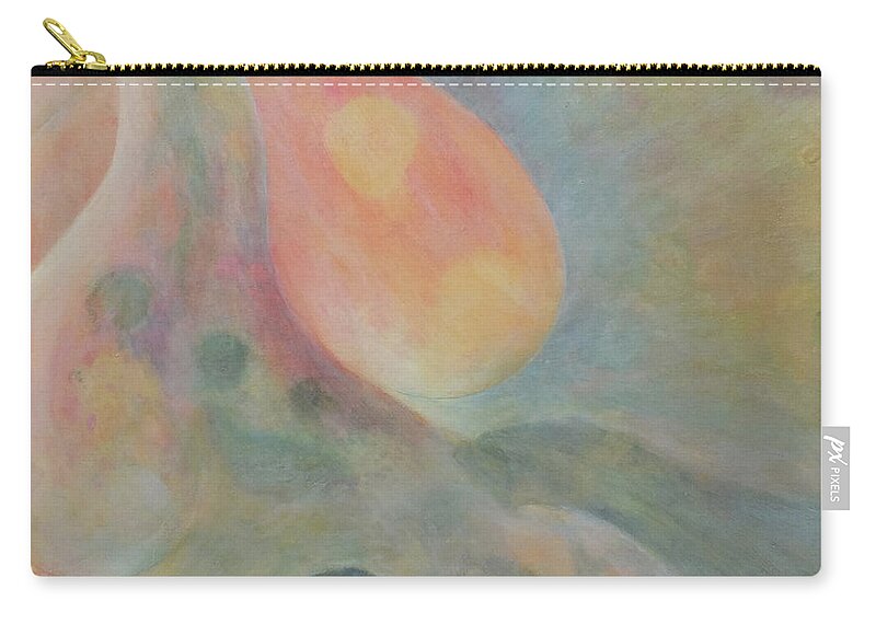 Liberté Zip Pouch featuring the painting Liberty by Marc Dmytryshyn