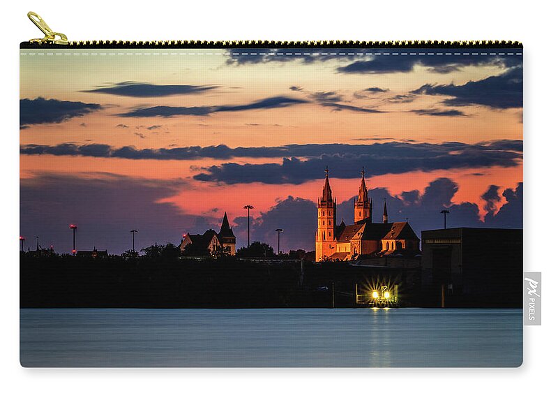 Church Zip Pouch featuring the photograph Liebfrauenkirche Worms by Marc Braner